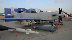 The Calidus B-250 light attack and trainer aircraft.