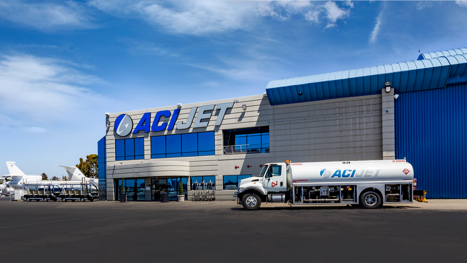 Avfuel Corporation has added ACI Jet (KSNA) to its list of branded FBOs now providing sustainable aviation fuel (SAF).