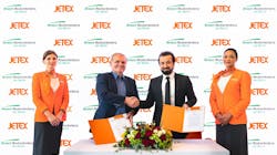 Jetex and Berlin Neuhardenberg Airport signed a joint venture agreement whereby both parties will work towards the development of a world-class executive aviation terminal and fixed-base operation at Berlin Neuhardenberg Airport (EDON). Jetex and Berlin Neuhardenberg Airport signed a joint venture agreement whereby both parties will work towards the development of a world-class executive aviation terminal and fixed-base operation at Berlin Neuhardenberg Airport (EDON).