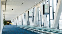 LaGuardia Gateway Partners (LGP) announced the Jan. 28 opening of the second pedestrian skybridge, making LaGuardia the first airport in the world with dual skybridges. LaGuardia Gateway Partners (LGP) announced the Jan. 28 opening of the second pedestrian skybridge, making LaGuardia the first airport in the world with dual skybridges.