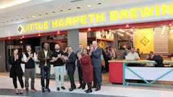 Nashville&rsquo;s Little Harpeth Brewing is among the new arrivals at Nashville International Airport. The founder/CEO Michael Kwas joined airport executives to celebrate the opening of the new 1,564-square-foot taproom in Concourse B last month.