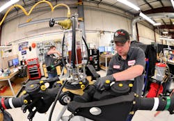 Columbia Helicopters has experience supporting aircraft in high operational tempo situations. Columbia Helicopters has experience supporting aircraft in high operational tempo situations.