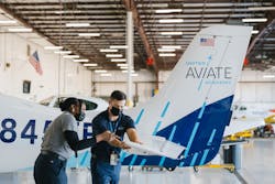 Students at the United Aviate Academy train for their future pilot careers. Students at the United Aviate Academy train for their future pilot careers.