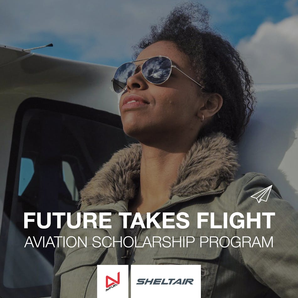 Image 2 To Accompany Sheltair And Avfuel Release Scholarship Application