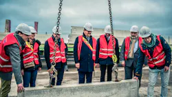 The North Sea Aviation Center (NSAC) and Oostende-Brugge Airport are building 12 new aircraft hangars for general aviation along the Nieuwpoortsesteenweg.