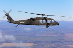 No one in the cockpit: Sikorsky flew its first unmanned Blackhawk Saturday. No one in the cockpit: Sikorsky flew its first unmanned Blackhawk Saturday.