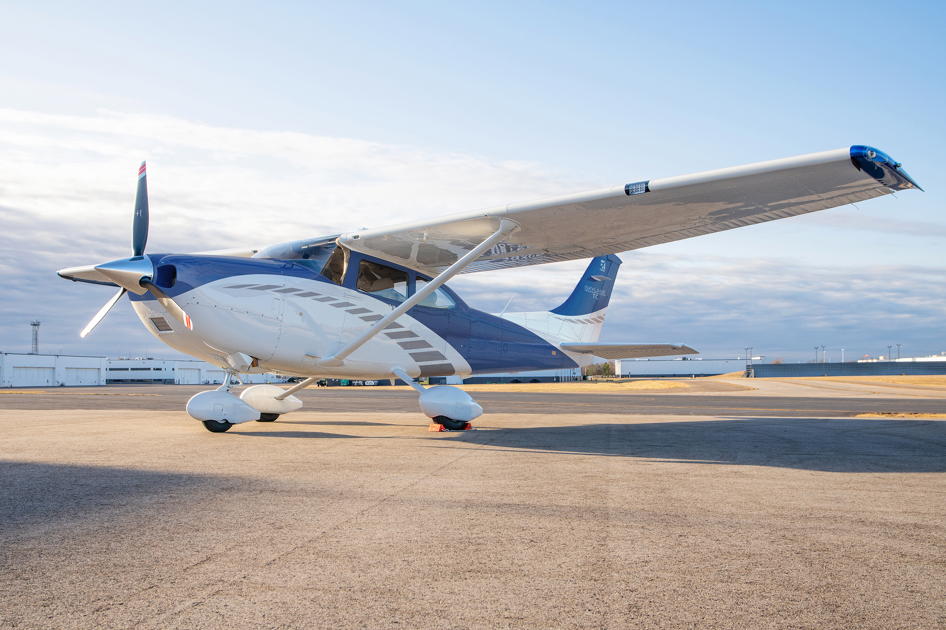The Cessna Turbo Skylane is designed and manufactured by Textron Aviation Inc., a Textron Inc. company.