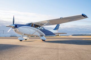 The Cessna Turbo Skylane is designed and manufactured by Textron Aviation Inc., a Textron Inc. company.