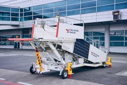 Implementing the Environmental, Social and Governance (ESG) methodology can help ground service providers reduce CO₂ emissions. Implementing the Environmental, Social and Governance (ESG) methodology can help ground service providers reduce CO₂ emissions.