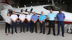 Banyan Air Service is proud to announce the issuance of the FAA (Federal Aviation Administration) STC (Supplemental Type Certificate) SA04214NY for the HondaJet HA-420 Gogo AVANCE L3 Wi-Fi installation.