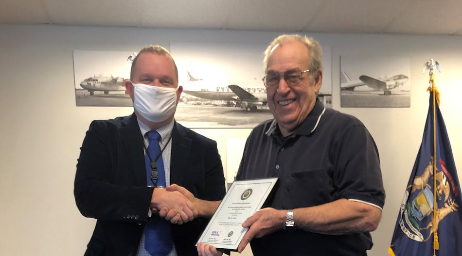 The Federal Aviation Administration (FAA) named Civil Air Patrol Major Roy Kauer of Millington, Michigan, the 2021 Flight Instructor of the Year for Michigan.