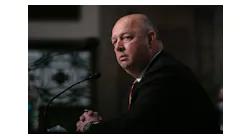 Federal Aviation Administration (FAA) chief Steve Dickson testifies before a Senate panel examining safety certification of jetliners on June 17, 2020, in Washington, D.C.