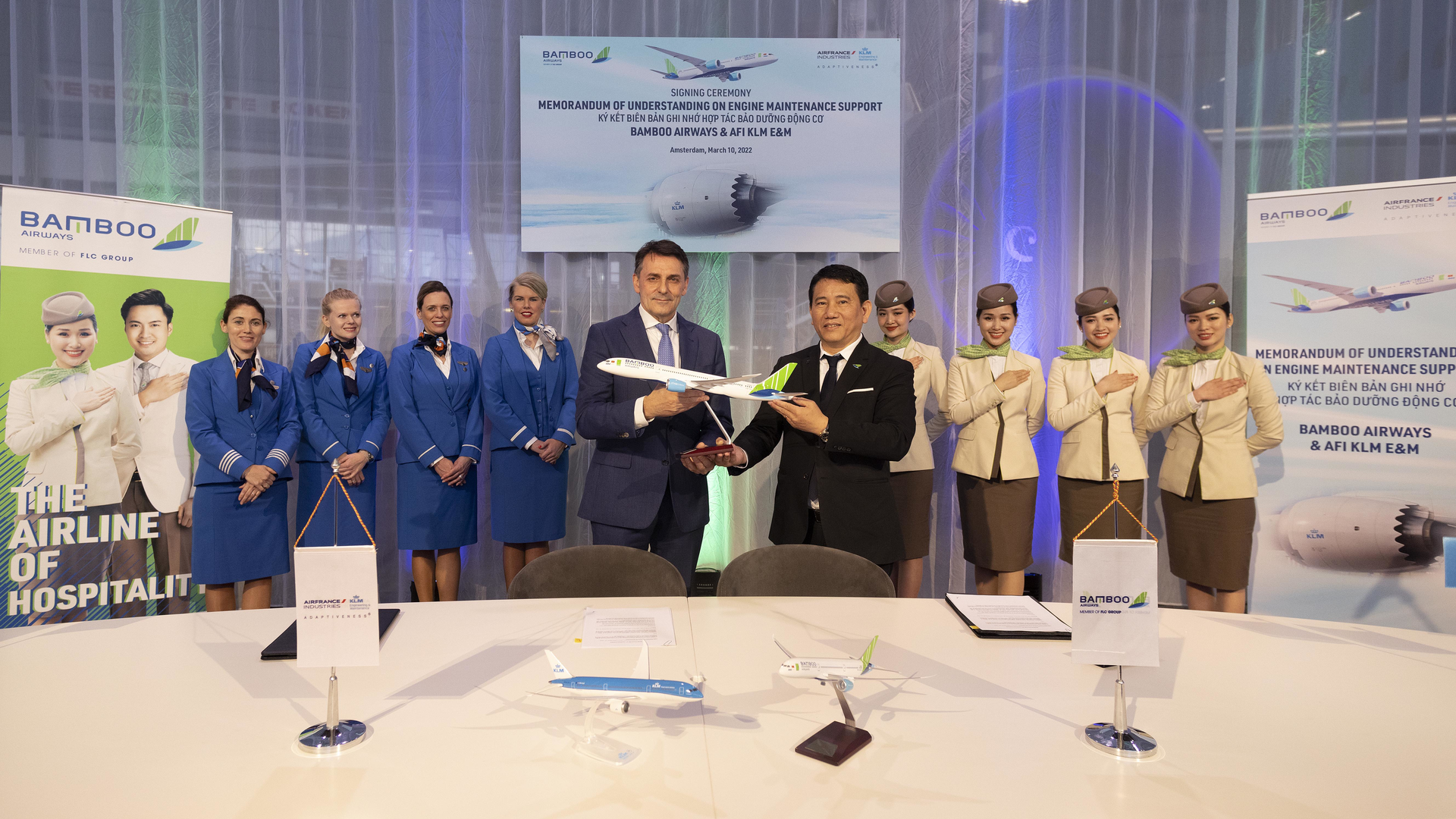 Bamboo Airways&afiklmem 10 March2022 Amsterdam (1)