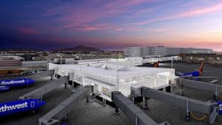 Phoenix Sky Harbor International Airport’s 8th concourse at Terminal 4 will be opening this summer. Phoenix Sky Harbor International Airport’s 8th concourse at Terminal 4 will be opening this summer.