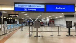 The Transportation Security Administration (TSA), in collaboration with the State of Arizona and Apple, deployed a new technology that allows airline passengers to use their state-issued mobile driver’s license or mobile identification card in Apple Wallet on iPhone or Apple Watch to verify their identity for airport security screening purposes. The Transportation Security Administration (TSA), in collaboration with the State of Arizona and Apple, deployed a new technology that allows airline passengers to use their state-issued mobile driver’s license or mobile identification card in Apple Wallet on iPhone or Apple Watch to verify their identity for airport security screening purposes.