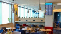 Plaza Premium Lounge at Budapest Liszt Ferenc International Airport (Non-Schengen Area, Departures, Mezzanine Floor, Terminal 2B) Plaza Premium Lounge at Budapest Liszt Ferenc International Airport (Non-Schengen Area, Departures, Mezzanine Floor, Terminal 2B)