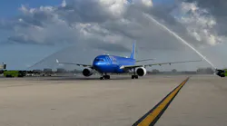 Miami-Dade County and ITA Airways officials hosted a ribbon-cutting ceremony at Miami International Airport on March 1 to celebrate the launch of Rome-Miami service by the new national airline of Italy.