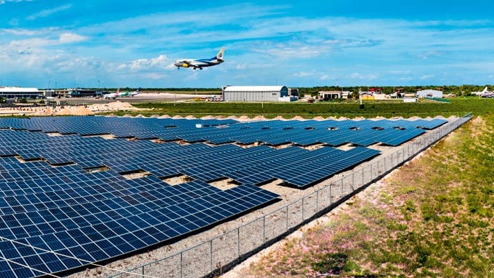 VINCI Airports&apos; solar plant in Dominican Republic