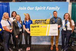 Kayce Sorbello receives a $20,000 scholarship from the ATP Alumni Association and Spirit Charitable Foundation. Kayce Sorbello receives a $20,000 scholarship from the ATP Alumni Association and Spirit Charitable Foundation.