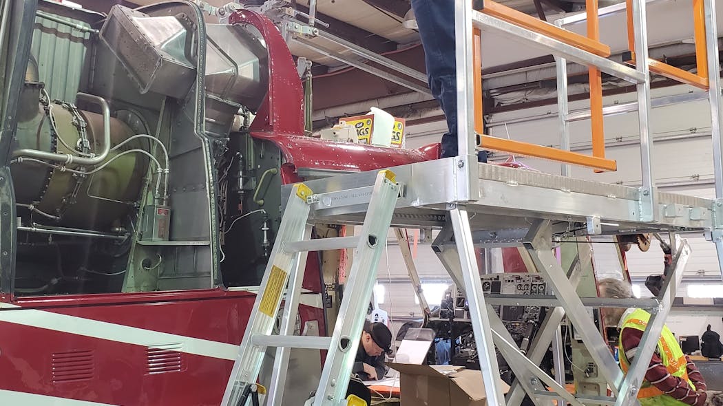 Bell 412 Head Inspection At Wildcat