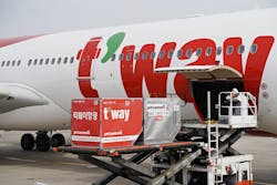 The South-Korean low-cost airline T’way Air has chosen Jettainer to provide unit load device (ULD) management services as it expands its aircraft fleet The South-Korean low-cost airline T’way Air has chosen Jettainer to provide unit load device (ULD) management services as it expands its aircraft fleet