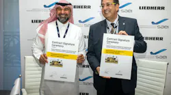 Saudia Aerospace Engineering Industries (SAEI) and Liebherr-Aerospace intensify their collaboration by renewing their current component service agreement and signing a new General Term Agreement for heat exchanger services.