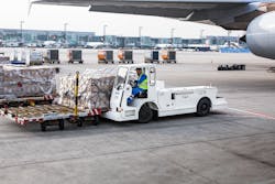Units from the Pulsar container pallet transporter range are in use at European and international airports in a variety of configurations. Units from the Pulsar container pallet transporter range are in use at European and international airports in a variety of configurations.