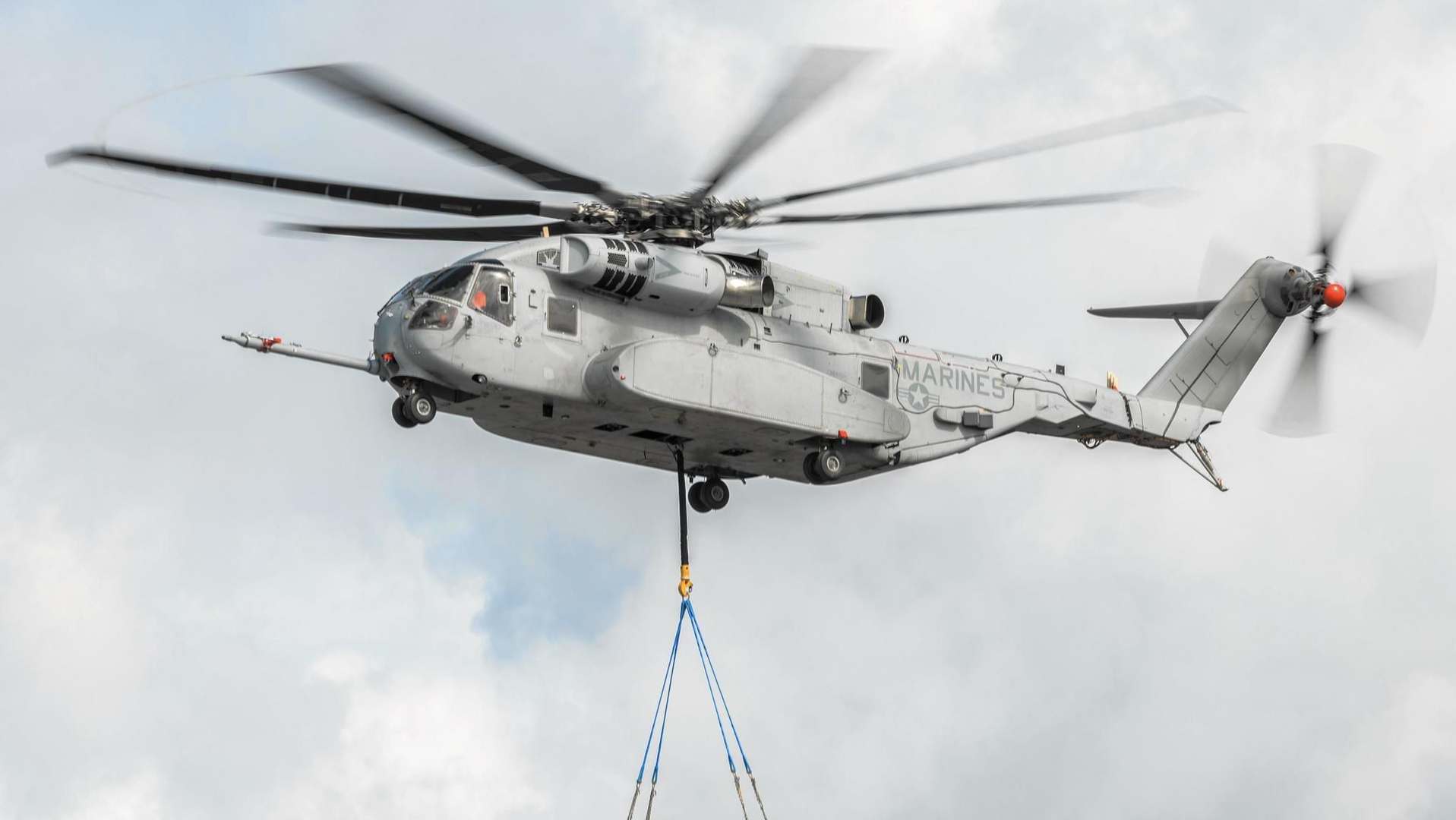 Sikorsky's CH-53K King Stallion helicopter.