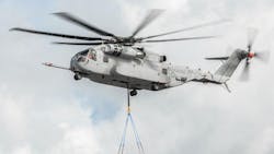 Sikorsky's CH-53K King Stallion helicopter. Sikorsky's CH-53K King Stallion helicopter.