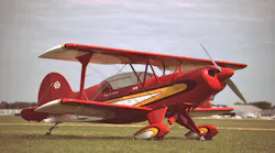 An Acro Sport on the flightline during EAA AirVenture Oshkosh 2016.