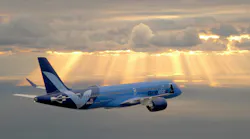 Copyright Breeze Airways A220 With Viasat Radome