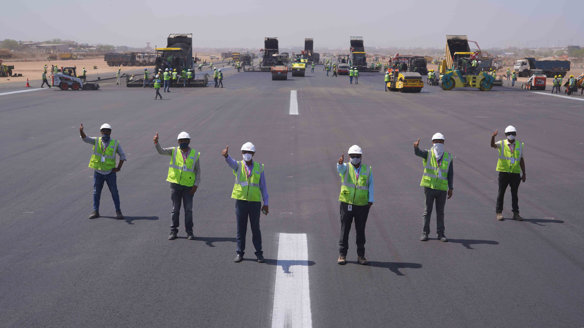 Sardar Vallabhbhai Patel International Airport (SVPIA), managed by the Adani Group, has completed the recarpeting work on its 3.5-kilometre-long runway in a record time of 75 days. This duration is an all-time best among brownfield runways in India.
