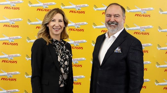 Mehmet T. Nane (right), chief executive officer (CEO) of Pegasus Airlines, was elected vice chairperson of the board (Managing Director) following the company&rsquo;s Ordinary Meeting of the General Assembly held on March 31. G&uuml;liz &Ouml;zt&uuml;rk, chief commercial officer (CCO) of Pegasus Airlines, has been appointed as CEO to succeed Nane in this role, effective May 1. &Ouml;zt&uuml;rk will become the first woman CEO in the air transport industry in the history of Turkish civil aviation.