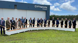 Groundbreaking of the MRO complex in Pensacola which is estimated to be completed by end 2024.