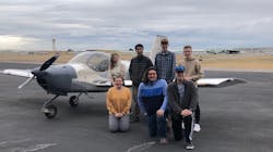 The Wings Aerospace Pathways program members, middle and high school students from the Denver metro area, recently completed the construction of an FAA-approved RV-12 aircraft. The Wings Aerospace Pathways program members, middle and high school students from the Denver metro area, recently completed the construction of an FAA-approved RV-12 aircraft.