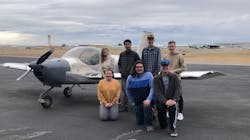 The Wings Aerospace Pathways program members, middle and high school students from the Denver metro area, recently completed the construction of an FAA-approved RV-12 aircraft.