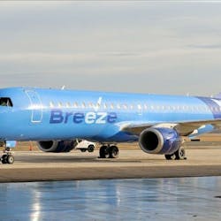 Breeze Airways to introduce a new nonstop route from New Orleans to Savannah.