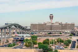 Phoenix Sky Harbor International Airport is home to the first City of Phoenix project to benefit from the Bipartisan Infrastructure Law passed late last year by Congress, starting with construction of a long-awaited cross-field taxiway connecting the north and south airfields. Phoenix Sky Harbor International Airport is home to the first City of Phoenix project to benefit from the Bipartisan Infrastructure Law passed late last year by Congress, starting with construction of a long-awaited cross-field taxiway connecting the north and south airfields.
