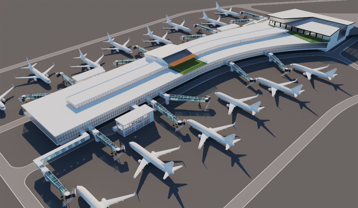 The Metropolitan Washington Airports Authority is proposing a new concourse at Washington Dulles International Airport to replace outdoor boarding areas currently used by regional flights, upgrade aircraft service facilities and bring new conveniences and amenities to passengers.
