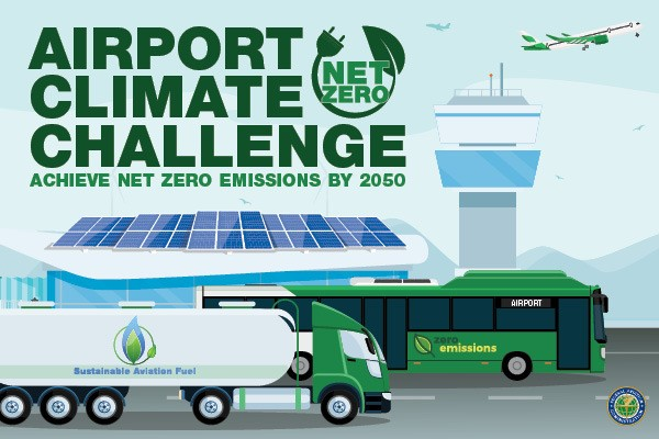 The U.S. Department of Transportation&rsquo;s Federal Aviation Administration and U.S. airports have launched an Airport Climate Challenge to help achieve the Biden-Harris Administration goal of net-zero emissions by 2050.