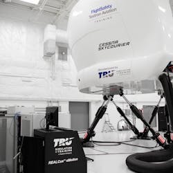 TRU Simulation + Training announced Thursday, April 21 that its Cessna SkyCourier Full-Flight Simulator (FFS) has successfully earned Level D qualification from the Federal Aviation Administration (FAA), allowing pilot training to commence.