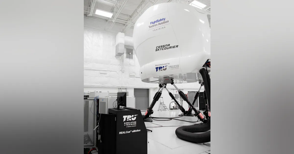 Textron Simulators TRU Simulation, Training’s Full-Flight Simulator for the Cessna ...