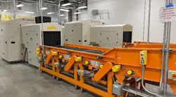 Explosive Detection System units used for checked baggage screening at Long Beach Airport.