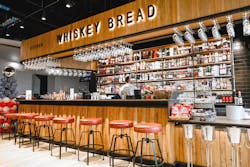 SSP and Dublin Airport have announced the opening of the Whiskey Bread Bar in Terminal 2, which showcases the outstanding products of two of Dublin’s much loved local producers, Teeling Whiskey and McCloskey’s Bakery. SSP and Dublin Airport have announced the opening of the Whiskey Bread Bar in Terminal 2, which showcases the outstanding products of two of Dublin’s much loved local producers, Teeling Whiskey and McCloskey’s Bakery.