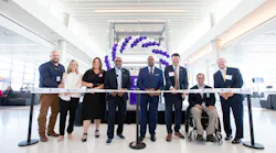 DEN concourse C ribbon cutting ceremony.