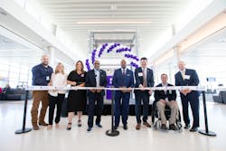 DEN concourse C ribbon cutting ceremony. DEN concourse C ribbon cutting ceremony.