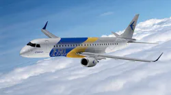 E190 Corporate Livery Flying