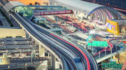 DXB T3 forecourt.