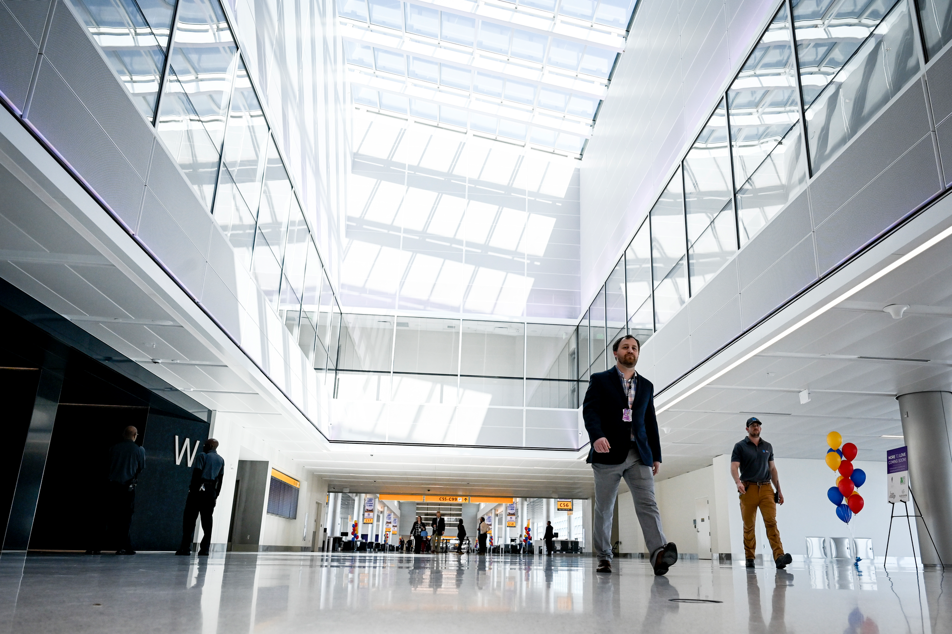The new C concourse addition at Denver International Airport on Thursday, May 5, 2022.