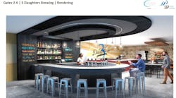 Local favorite 3 Daughters Brewing will open June 2nd at St. Pete-Clearwater International Airport for departing travelers in Gates 2-6 post-security passenger area.